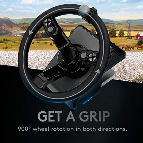 Farm Simulator Heavy Equipment Bundle, Steering Wheel Controller for PC Y4235