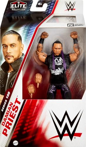WWE Elite Action Figure, 6-Inch Collectible with Accessories Z702259