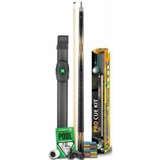 McDermott Pro Pool Cue Kit - Cue Stick - 1x1 Tube Case - Chalk - Scuffer - Kit2