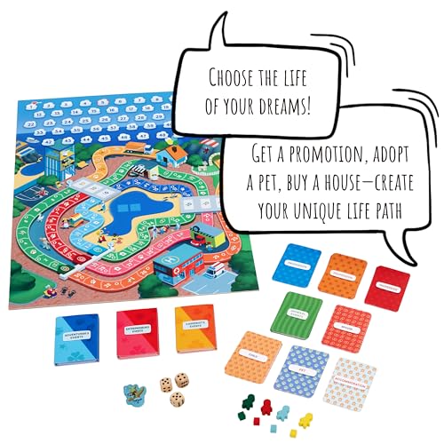 Family Board Game for Kids and Parents, Ages 8+, 2-4 Players P1997