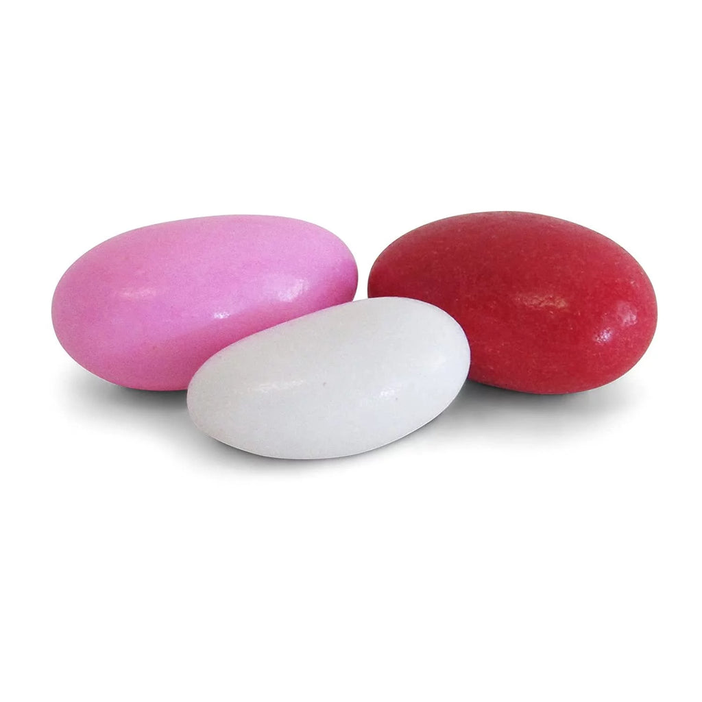 Red Pink & White Jordan Almonds Mix, 10 LBS Bulk Bag, Sweet Hard Candy Shell F3466