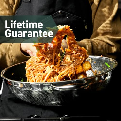 Hybrid Nonstick 12-Inch Wok with Stay-Cool Handle M630066