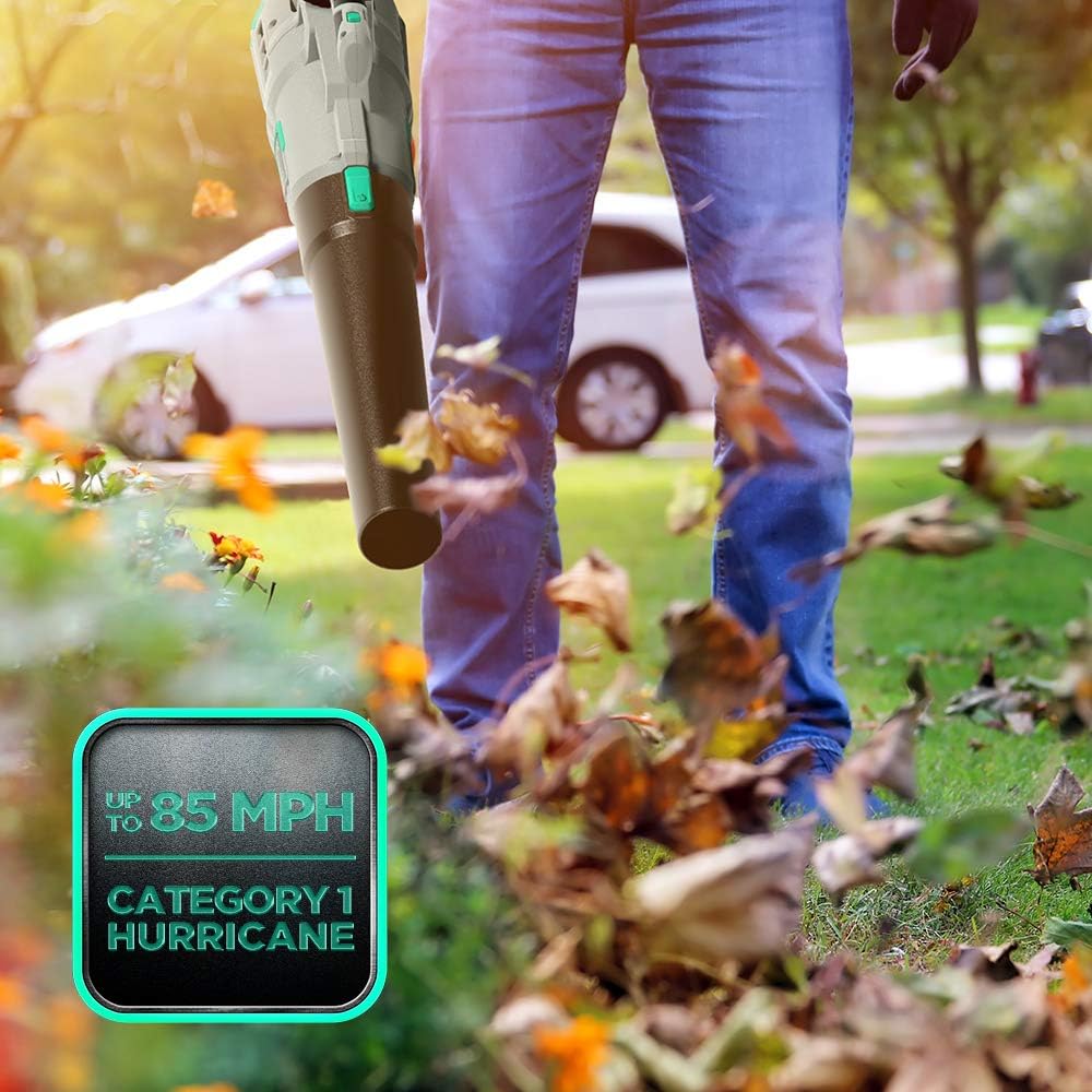Cordless Leaf Blower with Battery and Charger B655750