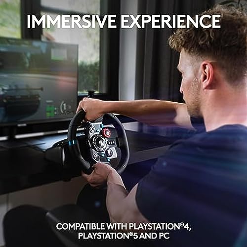 Racing Wheel and Pedals with Force Feedback and Shifter for Xbox, PC, Mac E1773