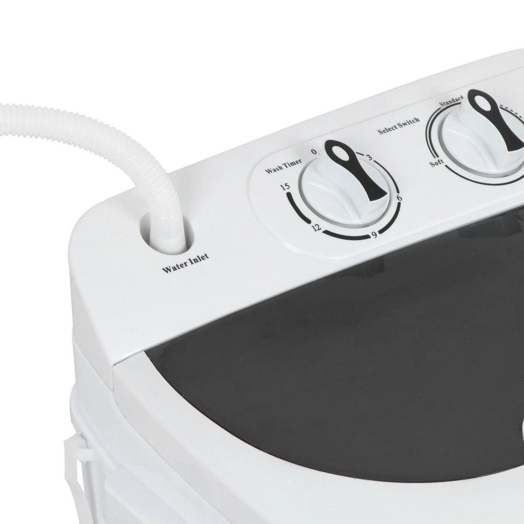 Portable Twin Tub Washer 13Lbs with Spin Cycle B495