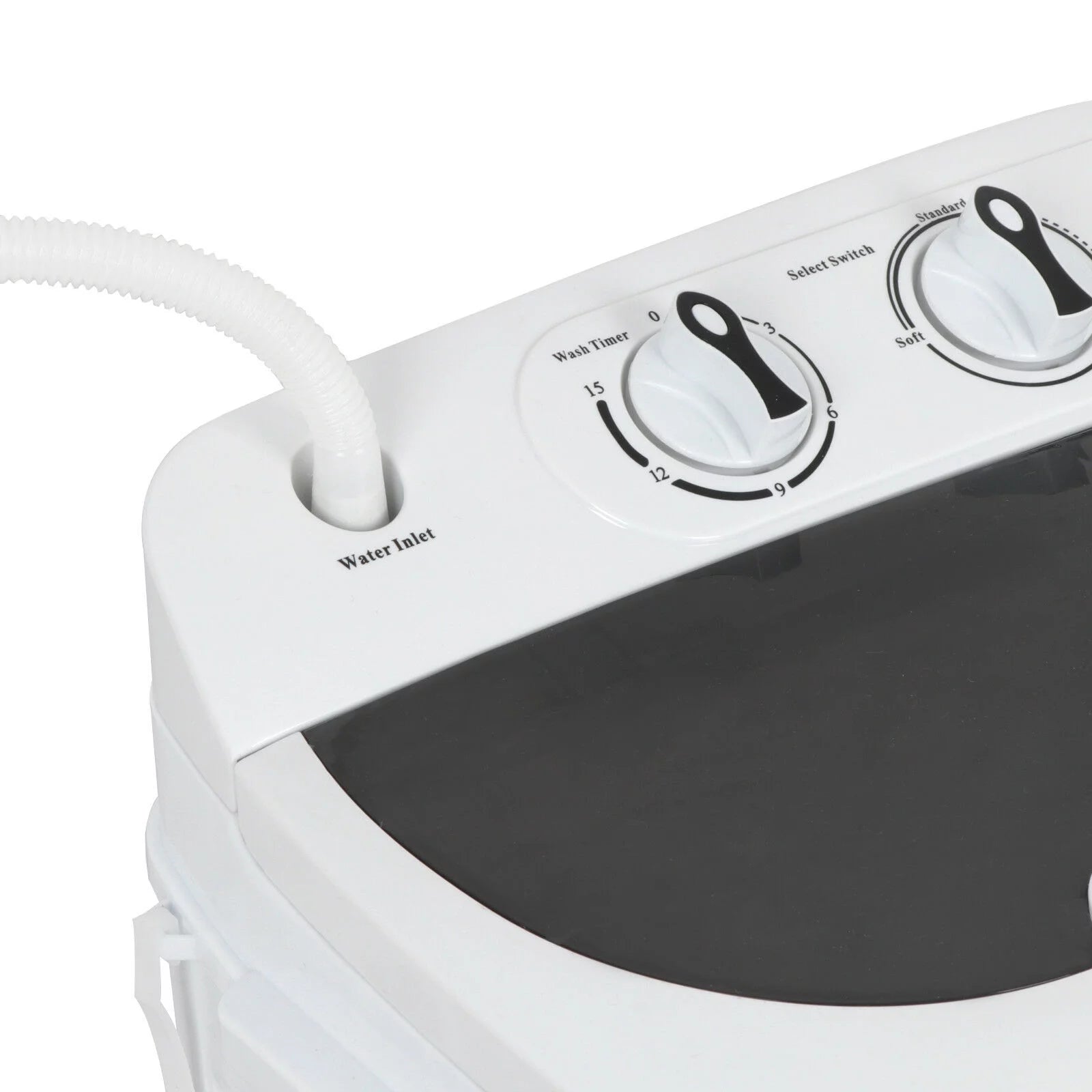 Portable Twin Tub Washer 13Lbs with Spin Cycle B495