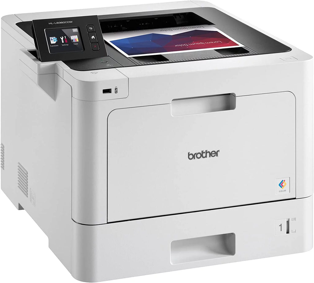 Color Laser Printer with Duplex Printing and Wireless Networking U25719