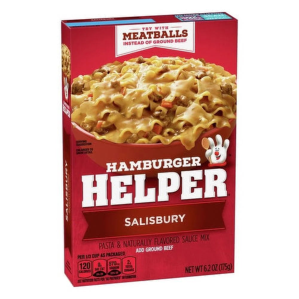 Salisbury Pasta & Sauce Mix, 6.2 oz Box, Pack of 6 F967