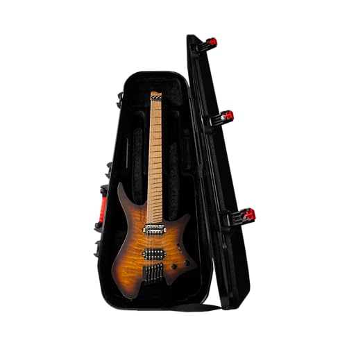 Molded Flight Case for Strat/Tele Style Electric Guitars with TSA Locking Latch U665