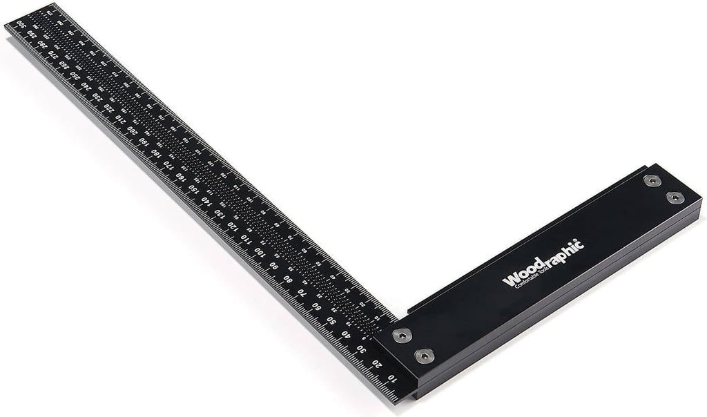 12-inch Precision Square Ruler for Woodworking Marking and Measuring R781715