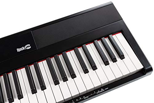 88 Key Digital Piano with Semi-Weighted Keys, Power Supply and Sheet Music Stand B62740