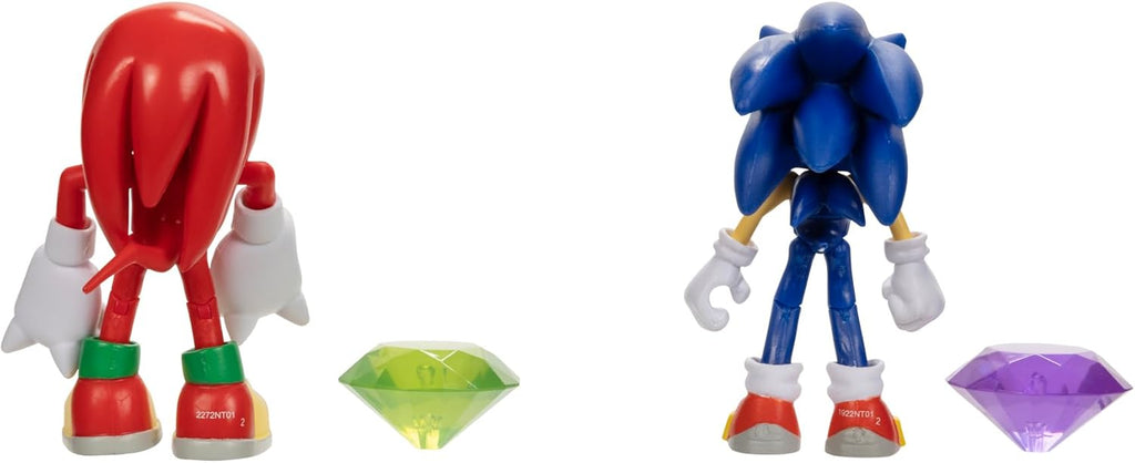 Sonic 4" Figure 2 Pack Modern Sonic and Knuckles R48477