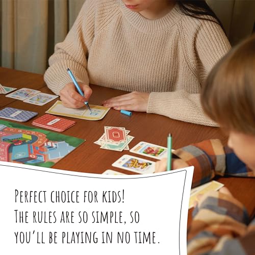Family Board Game for Kids and Parents, Ages 8+, 2-4 Players P1997