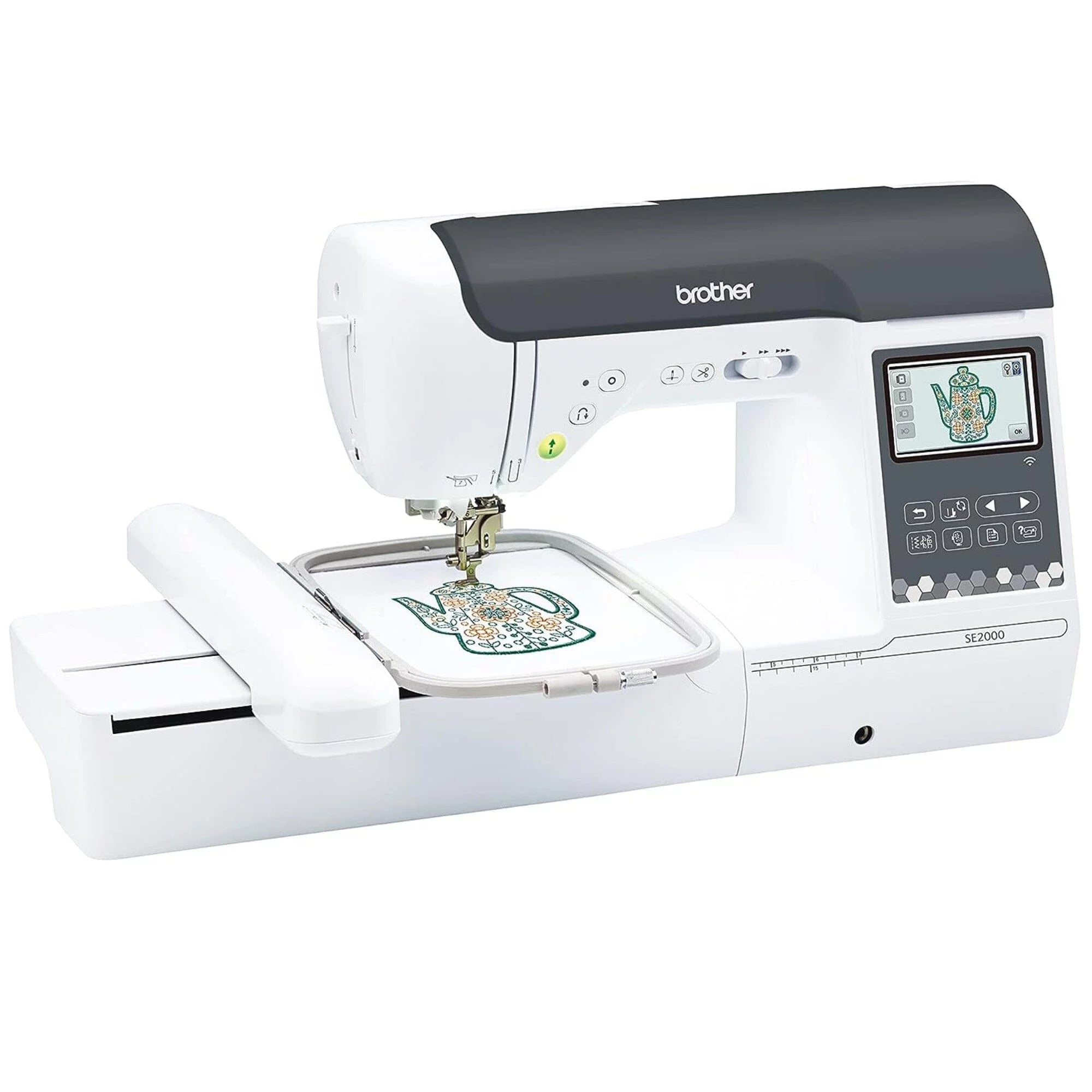 Embroidery & Sewing Machine with Digitizing Bundle M921