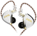 CCA C12 in-Ear Monitors, 5BA+1DD Hybrid HiFi Stereo Noise Isolating IEM Wired Earphones/Earbuds/Headphones with Detachable Tangle-Free Cable 2Pin for Musician Audiophile (Without MIC, Dream Blue)