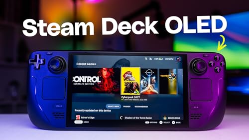 Steam Deck OLED Handheld Gaming Console, 2TB, with Carrying Case V96893