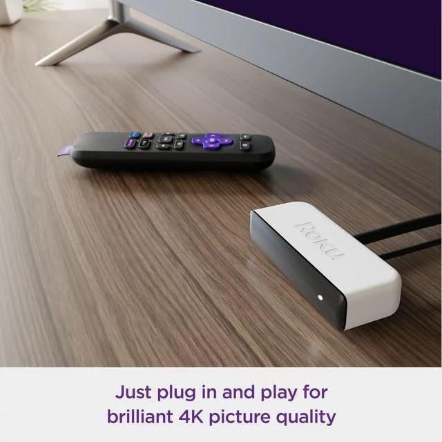 4K HDR Streaming Media Player with HDMI Cable and Remote H634
