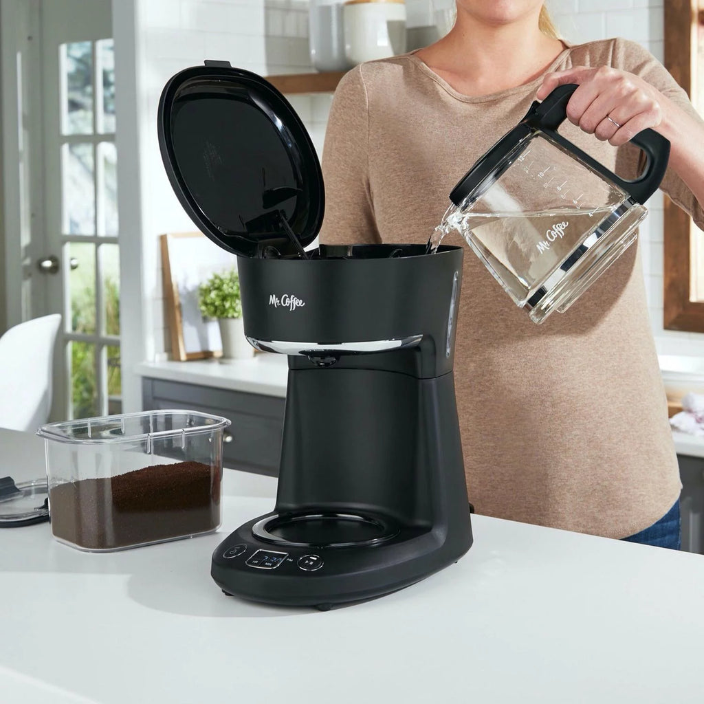 Programmable Coffee Maker, 12 Cup Capacity, Black Q64375