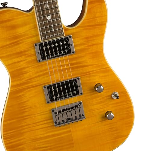 Electric Guitar with Dual Humbuckers, Black Cherry Burst B62724