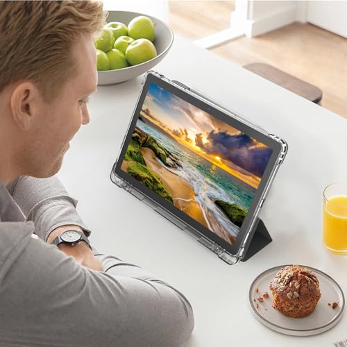 Tablet 10 inch with Keyboard Case, 12GB RAM, 1280x800 IPS HD Touch Screen E354
