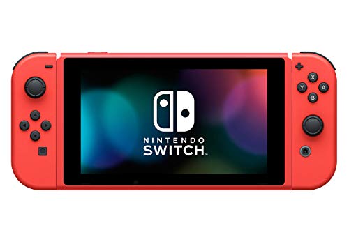 Switch Game Console - Black with Blue/Red Joycon (Renewed) L834521