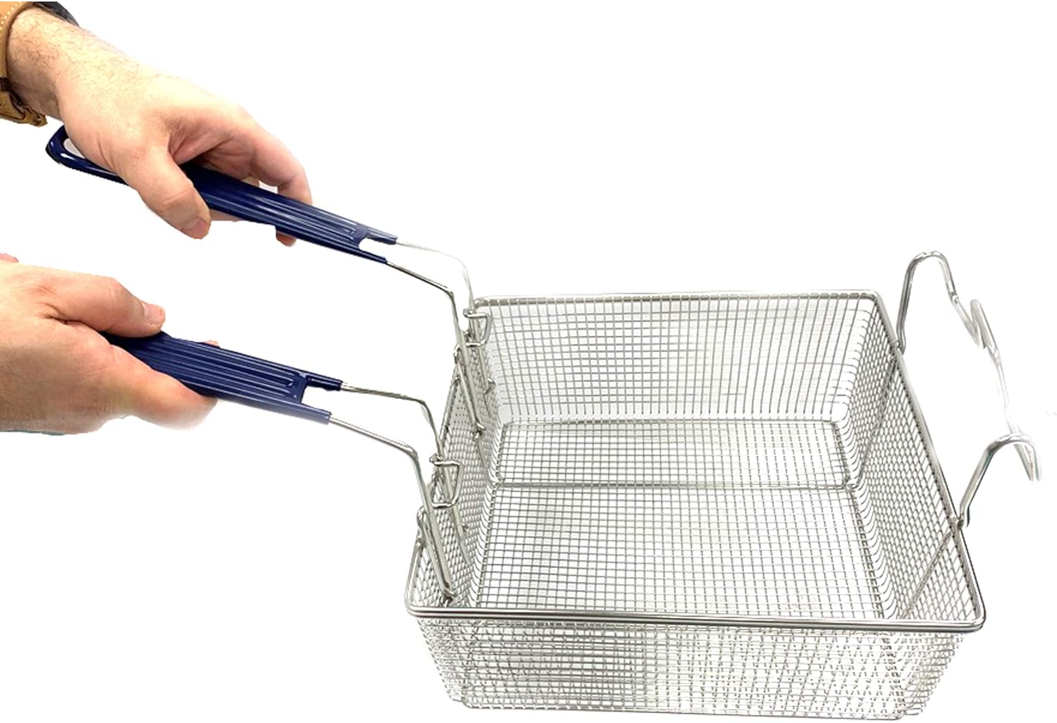 Double Fryer Basket for Stainless Fryers, Cool Touch Handle N38906
