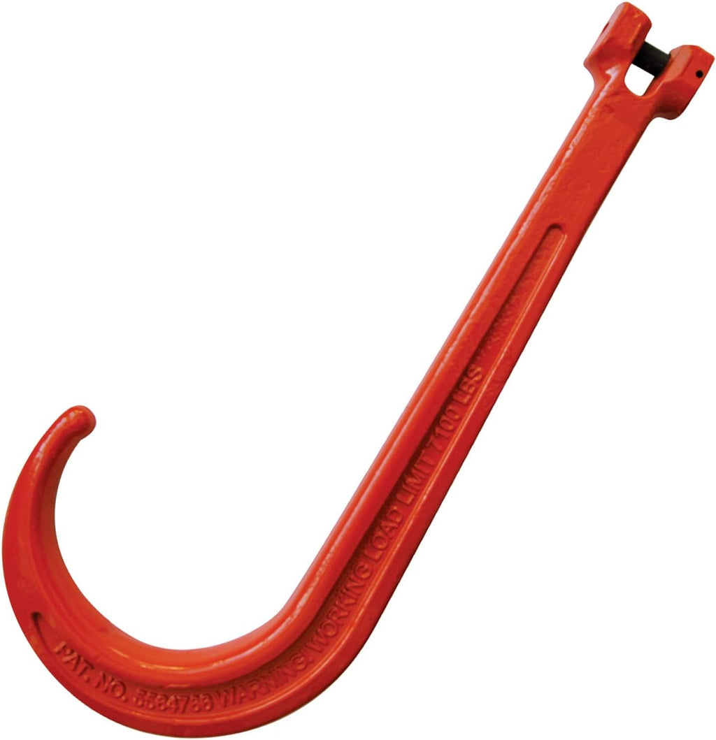 Alloy Tow Chain with Forged Long J Hook, 3/8 Inch x 6 Foot A761