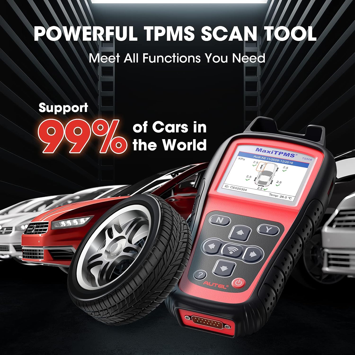 TPMS Relearn Tool for Tire Pressure Monitoring System W54726