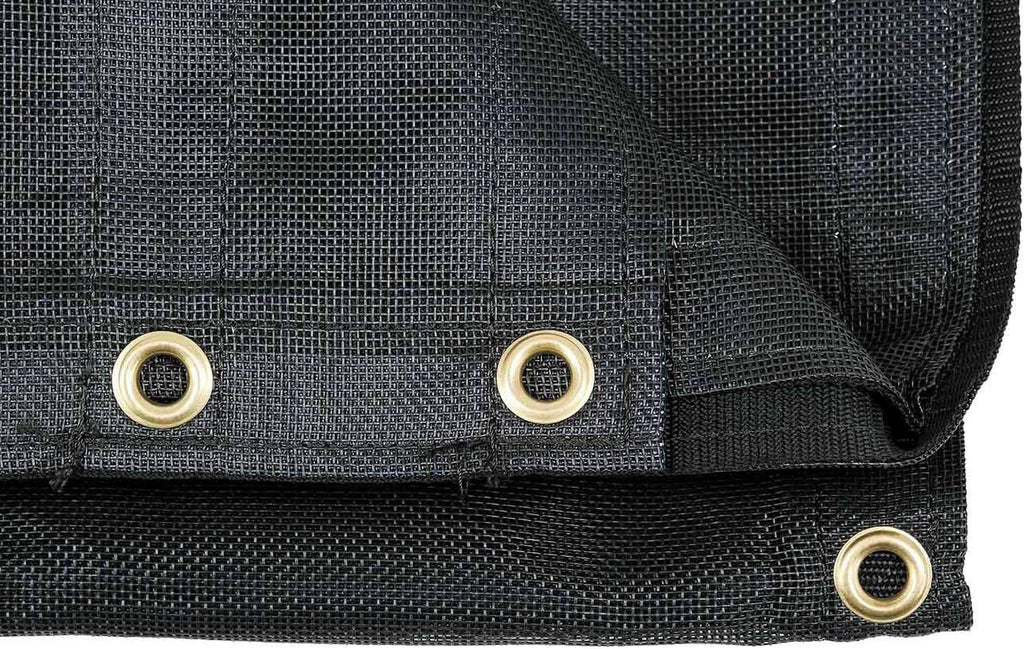 7 x 20 ft Dump Truck Vinyl Coated Mesh Tarp Cover with Double Pocket J7741