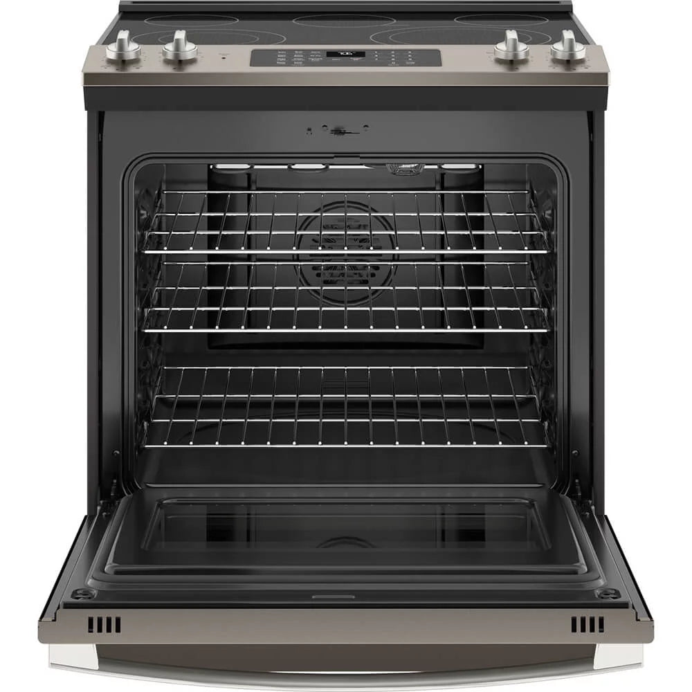 White Slide-In Electric Range X50048