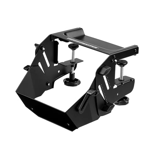 SimTask Steering Kit with Adjustable Clamp and Spinner Knob for Truck and Farm Simulation Gaming J334