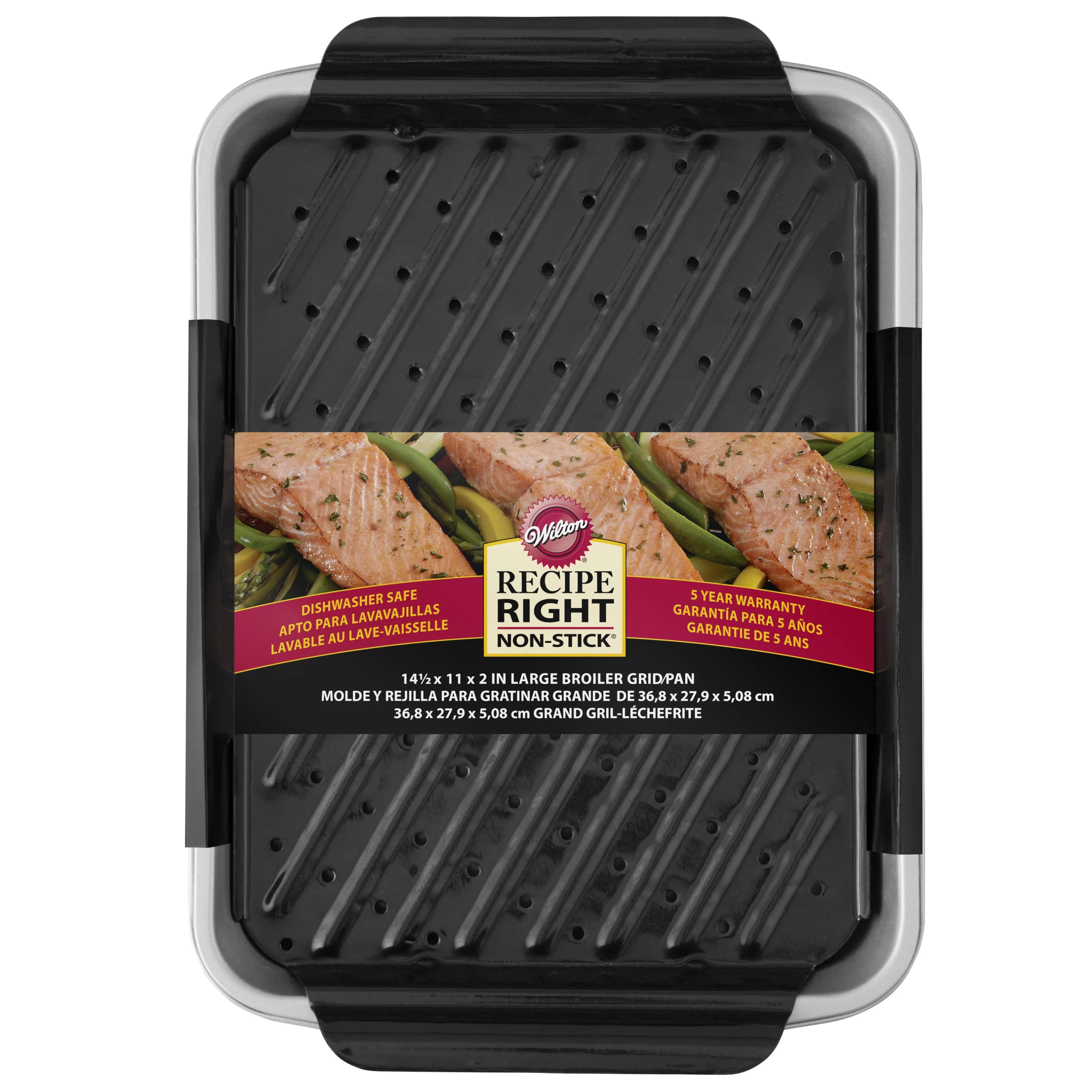 Non-Stick Broiler Pan Set, 14 x 11-Inch Y749492