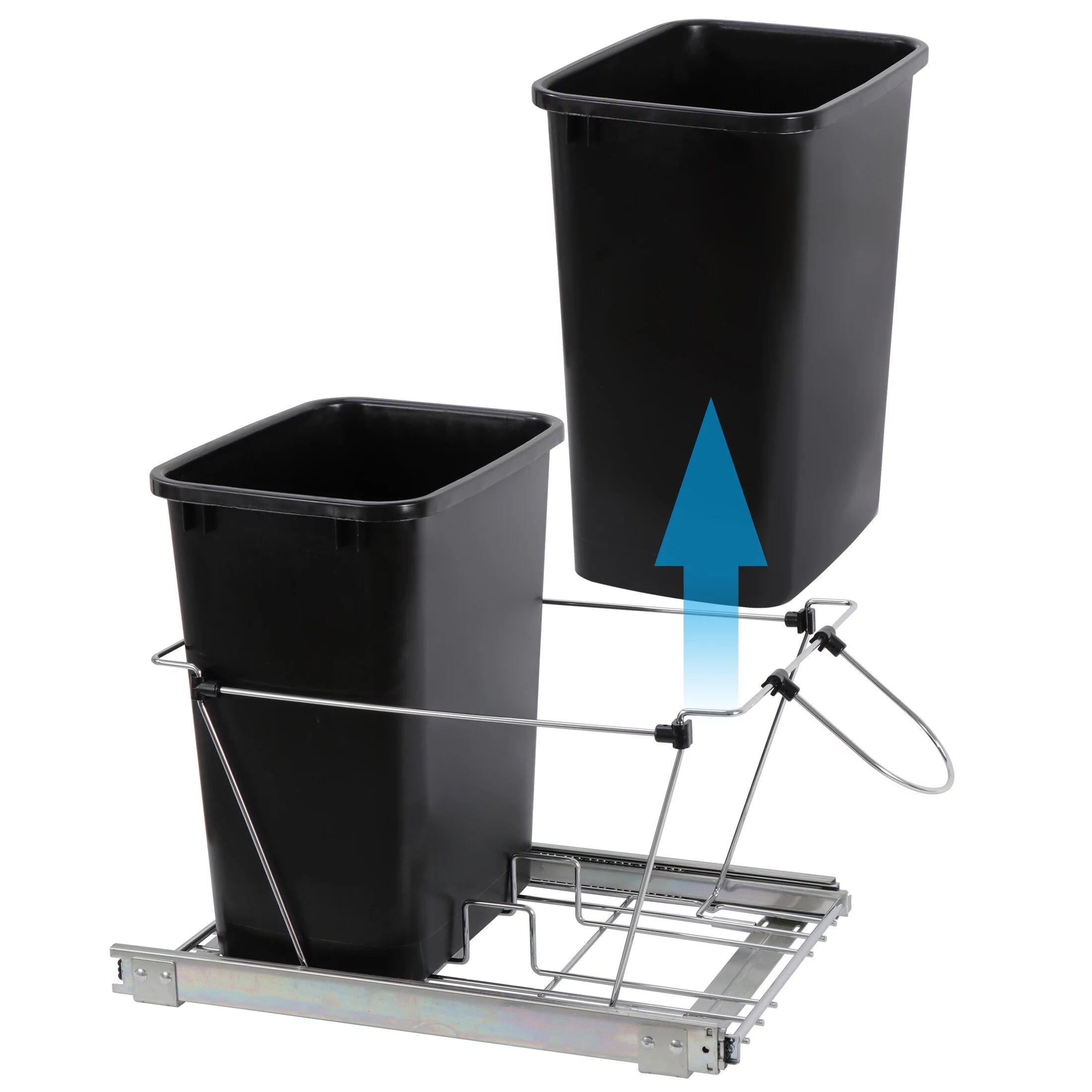Pullout Trash Can for Under Kitchen Cabinet, 35Qt L9040