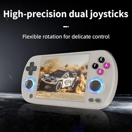 Retro Handheld Game Console with 4-Inch IPS Screen A575