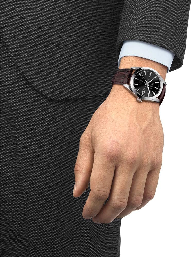 Men's Stainless Steel Dress Watch Brown V562