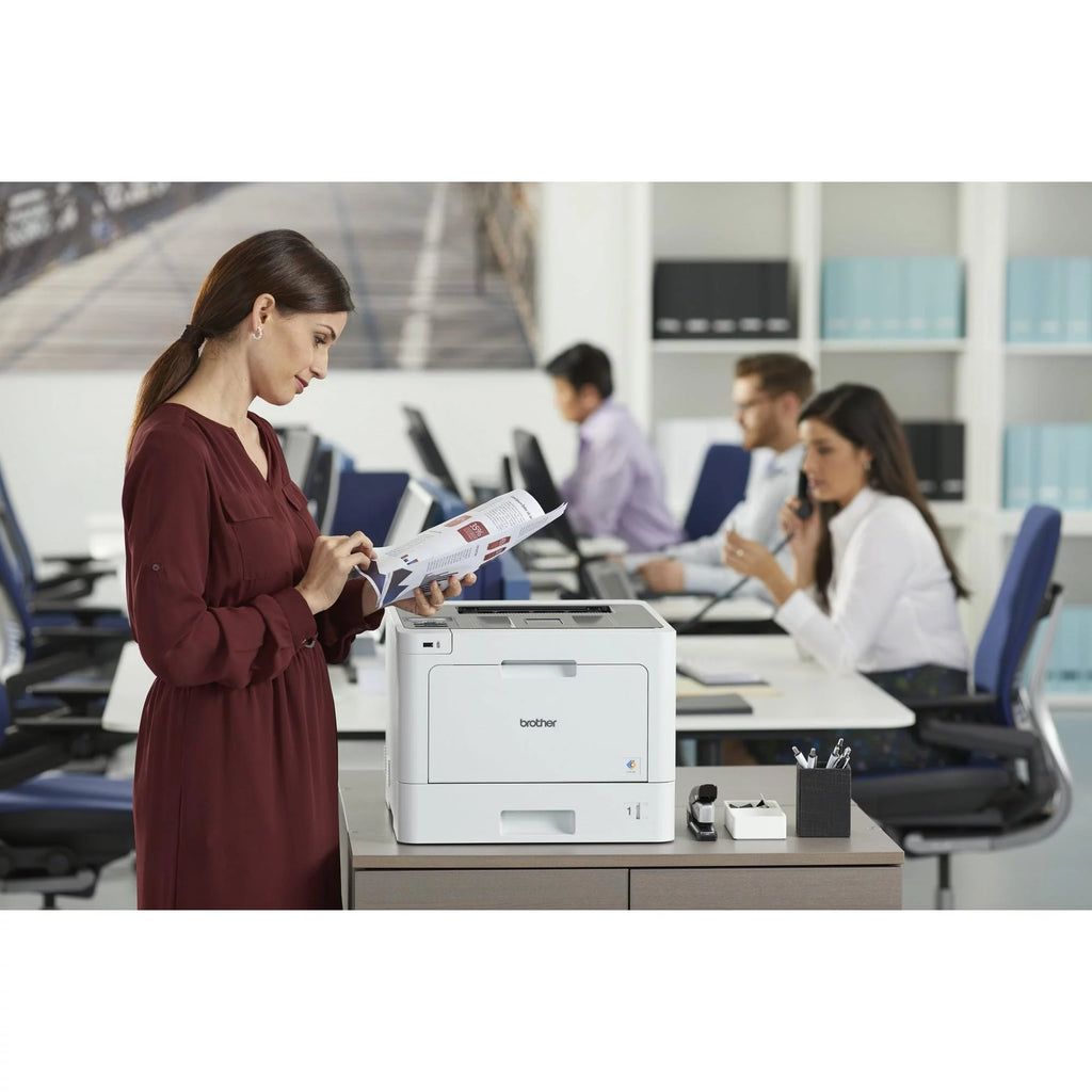 Color Laser Printer with Duplex Printing and Wireless Networking D4602