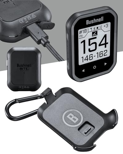 Bushnell Phantom 3 Slope GPS Golf Green with Touchscreen and Magnetic Cart Mount C64332