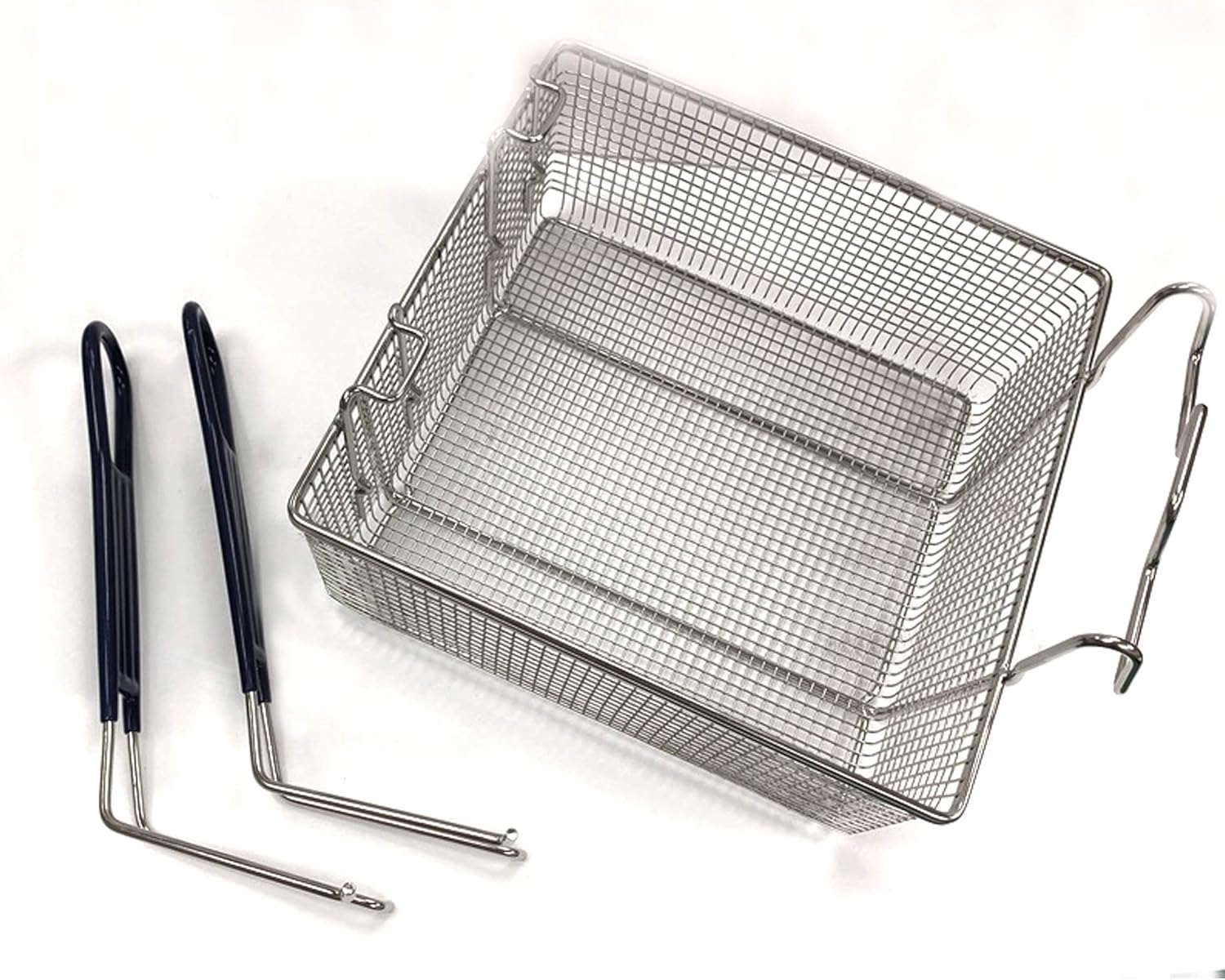 Double Fryer Basket for Stainless Fryers, Cool Touch Handle N38906