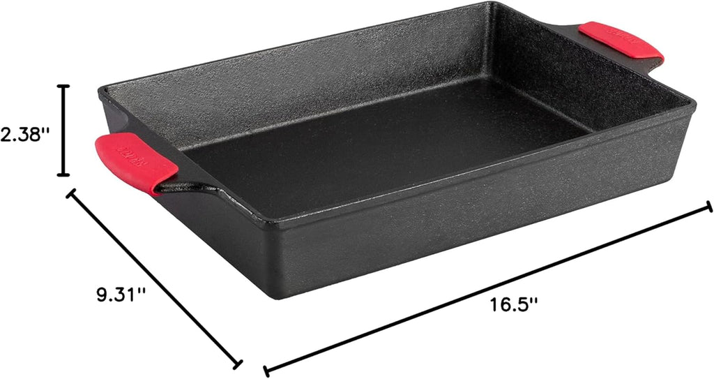 Seasoned Cast Iron 9 x 13 Inch Casserole A875