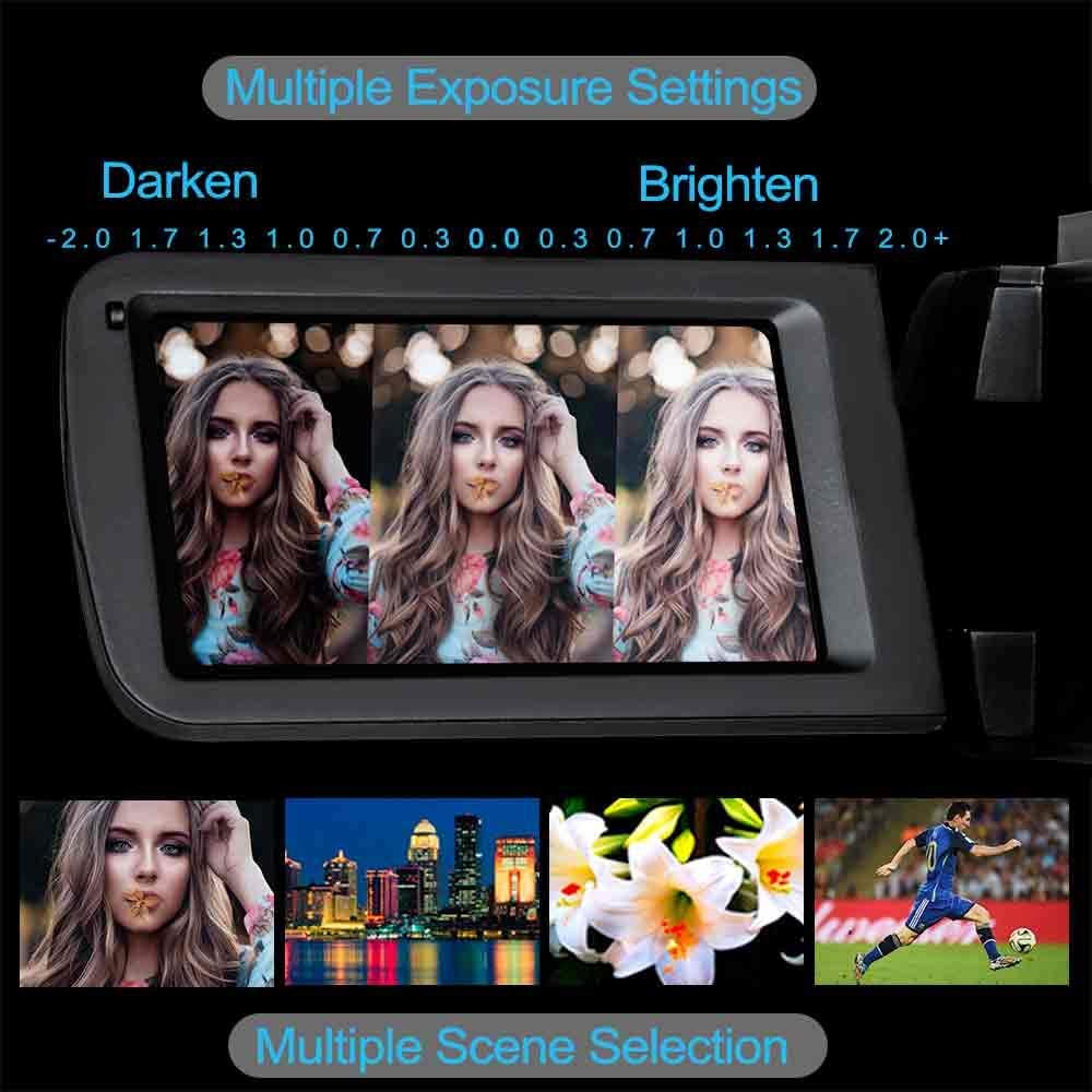 Digital Vlogging Camera FHD 1080P with Touch Screen and Tripod G330