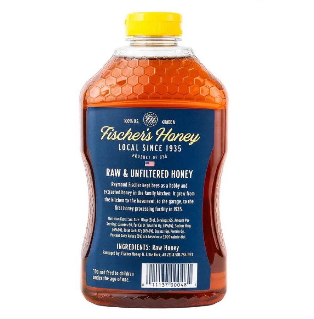 Raw Honey Unfiltered 48 oz H6577