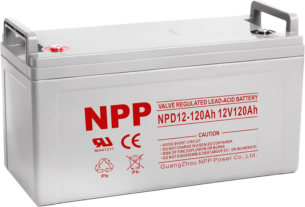 12V 100Ah AGM Rechargeable Battery, Deep Cycle for RV, Marine, and Off-Grid P98068