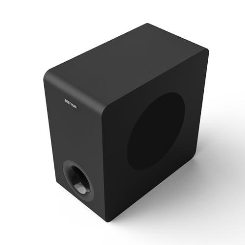 6.5" Powered Subwoofer for Home Audio, Compact Design, Deep Bass B935232