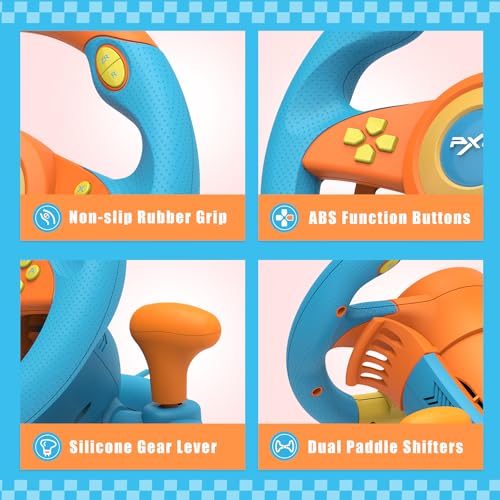 Racing Wheel for PC, PS4, PS3, Xbox Series X|S, Xbox One with Pedal O672481