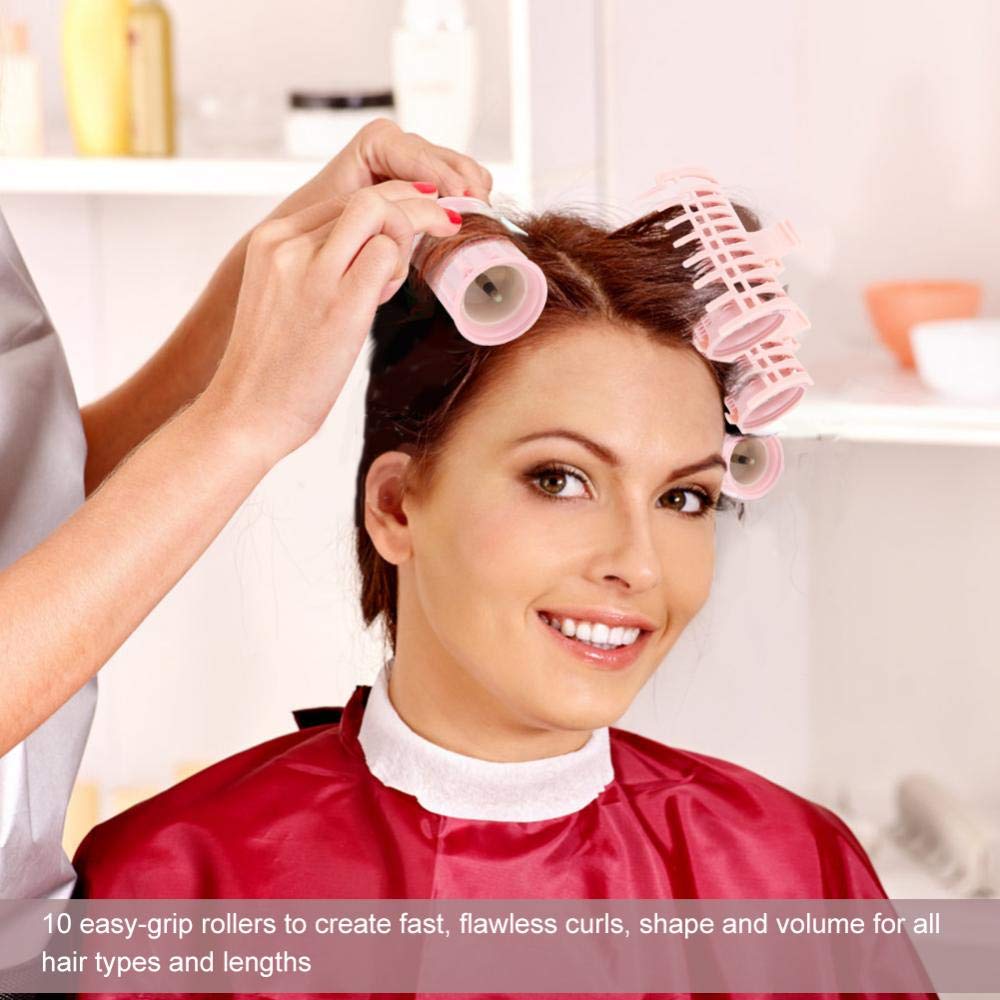 Hot Rollers for Hair Styling, 10pcs Electric Heated Curlers W8230