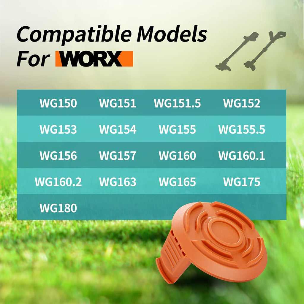 Trimmer Replacement Spool Cap Covers (3 Pack) A523