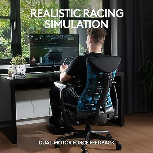 Racing Wheel and Pedals with Force Feedback and Shifter for Xbox, PC, Mac E1773
