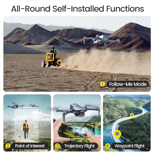 4K Camera GPS Drone with 3-Axis Gimbal for Adults D7908