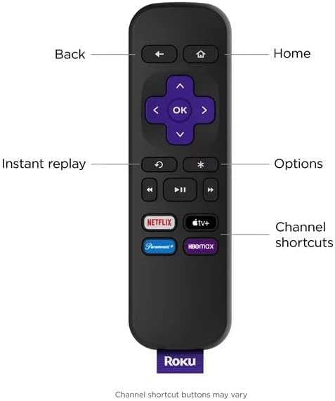 4K HDR Streaming Media Player with HDMI Cable and Remote H634