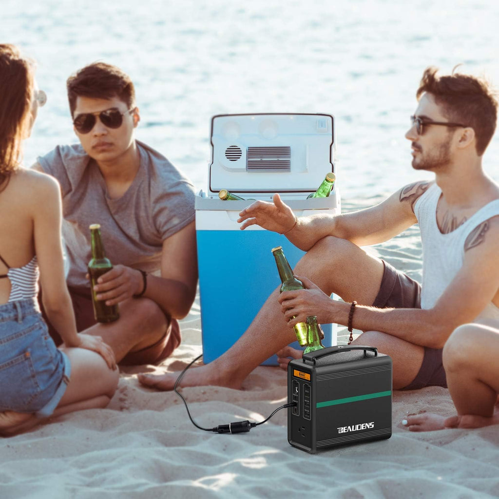 Portable Power Station 166Wh LiFePO4 Solar Generator 150W S868463